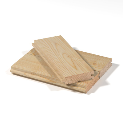 Шпунтованная доска хвоя 35х140х3000 Класс АВ