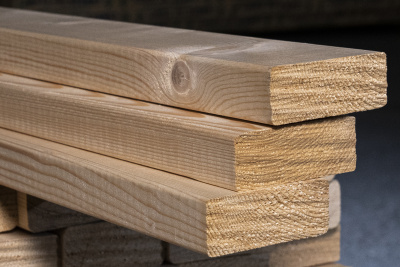 Палубная доска стр. сух. хв. 45х90х6000 класс АВ