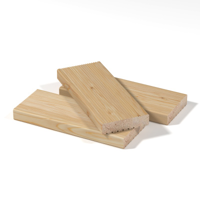 Террасная доска хвоя 36х145х3000 Класс АВ