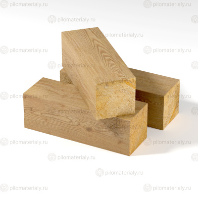 Брус обрезной 150х150х3000 естественной влажности лиственница Сорт 1