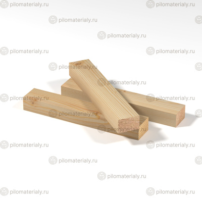 Брусок строганный 30х50х3000 сухой хвоя класс АВ
