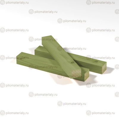 Брусок антисептированный 40х50х3000 строганный сухой хвоя класс АВ