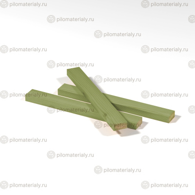 Брусок антисептированный 20х45х3000 строганный сухой хвоя класс АВ