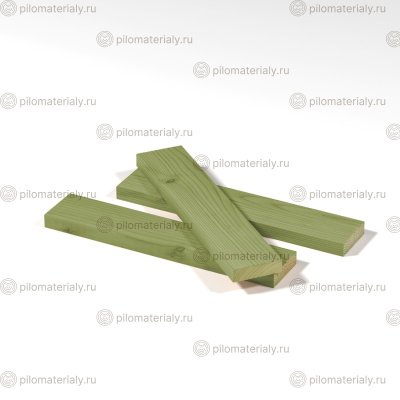 Доска антисептированная 25х80х6000 обрезная естественной влажности хвоя Сорт 1