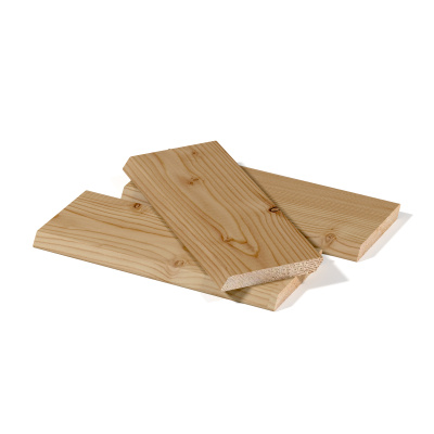 Планкен косой лиственница 20х140х6000 Класс АВ