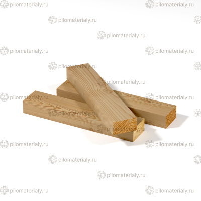 Брусок строганный 20х50х3000 сухой лиственница класс АВ