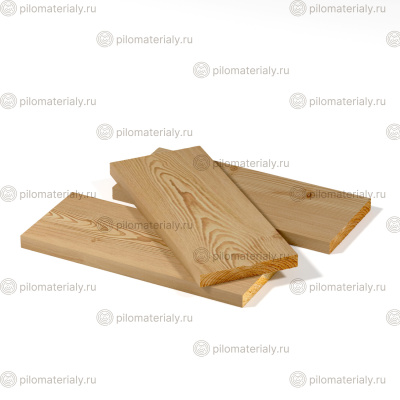 Доска строганная 20х145х3000 сухая лиственница класс АВ