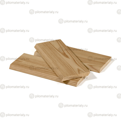 Планкен скошенный 20х140х4000 лиственница класс Экстра