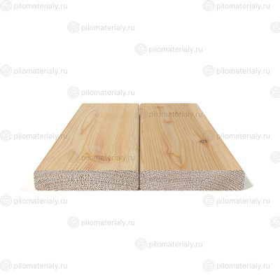 Доска строганная 25х100х6000 сухая хвоя Класс АВ