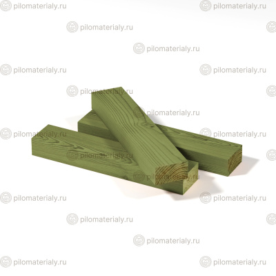 Брусок антисептированный 50х70х3000 строганный сухой хвоя класс АВ