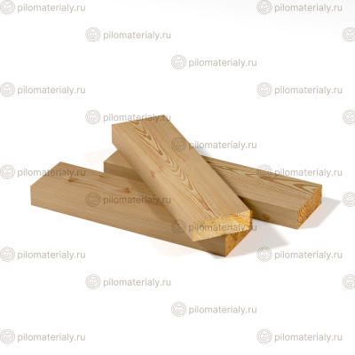 Доска строганная 35х95х6000 сухая лиственница класс АВ