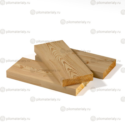 Доска строганная 35х145х6000 сухая лиственница класс АВ
