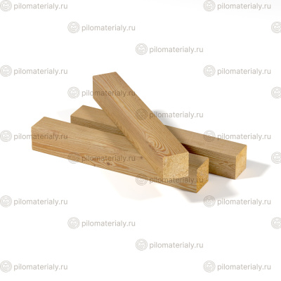 Брусок обрезной 50х50х3000 сухой лиственница Сорт 1
