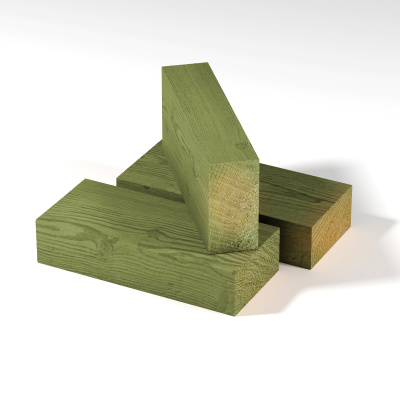 Брус обрезной 50х100х6000 сухой лиственница Сорт 1