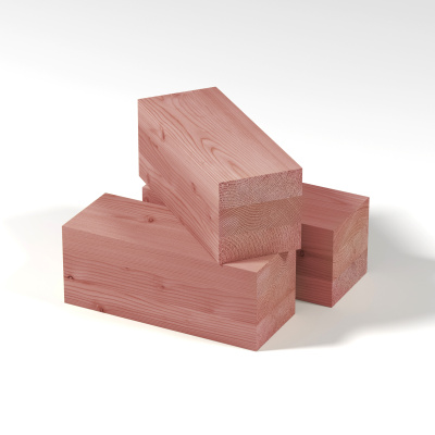 Брус клееный 200х200х6000 строганный сухой сосна Класс АВ